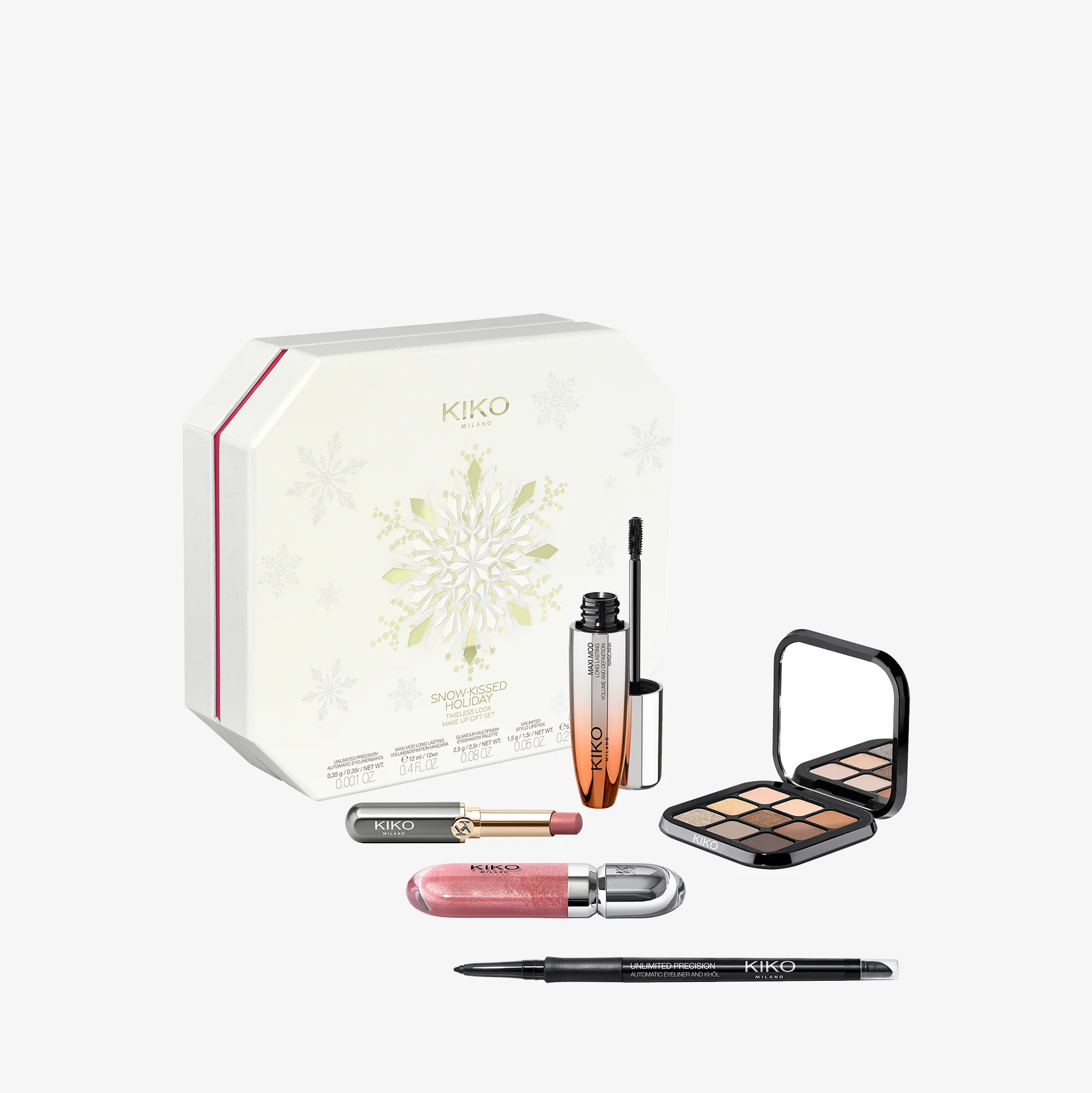 kiko gift set ست آرایشی چشم و لب کیکو